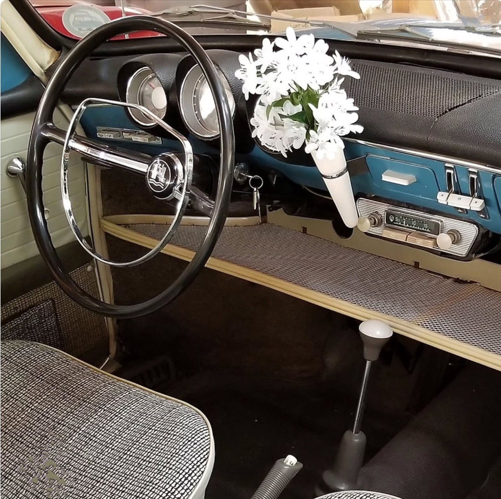 VW Squareback interior looks like new