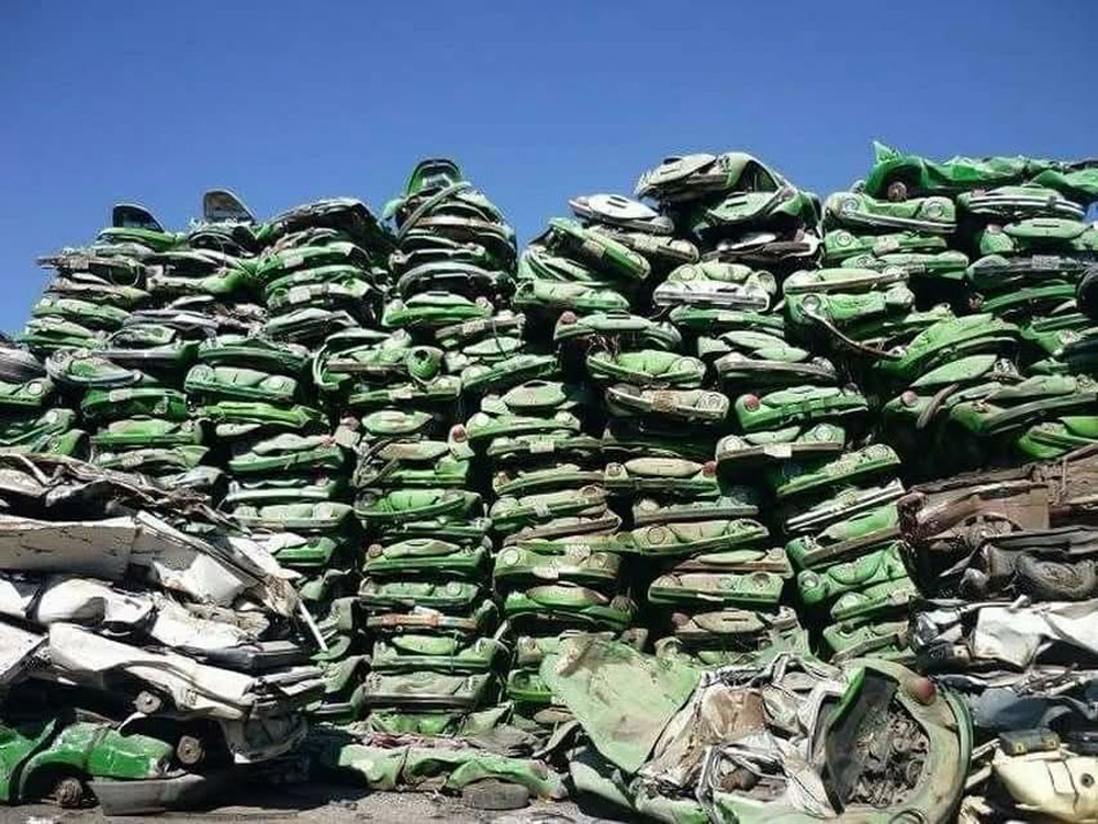 Crushed Mexican Taxis