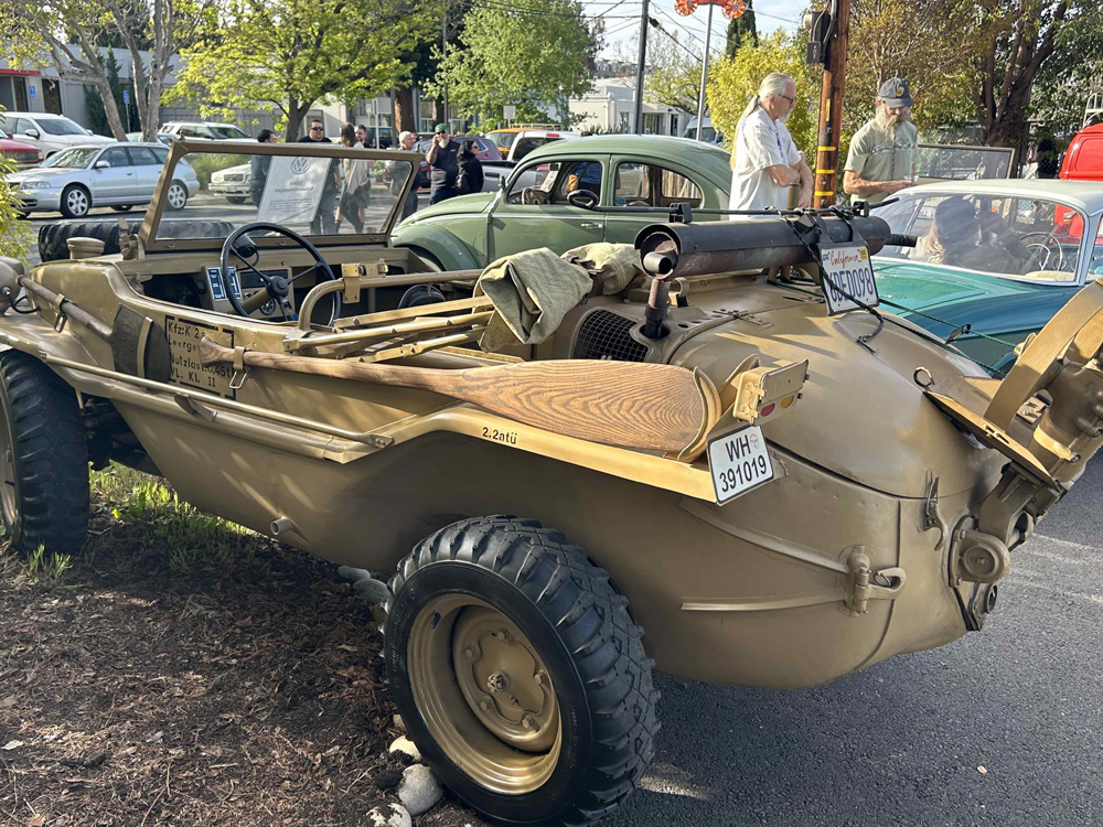 Schwimwagen was the hit of the event