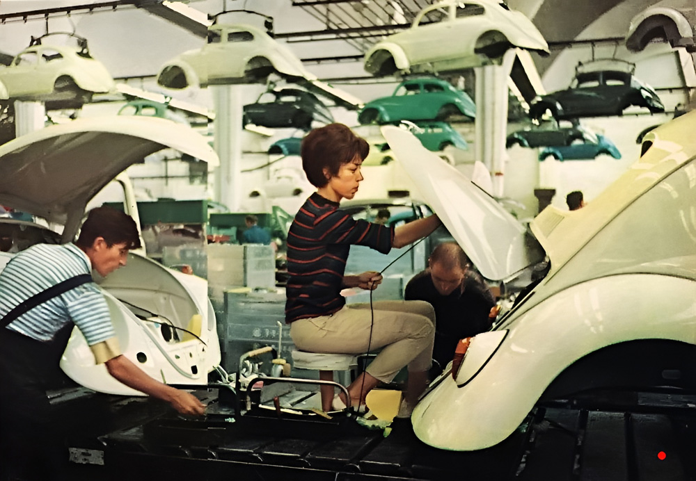 1963 assembly - from Fortune Magazine, August 1963